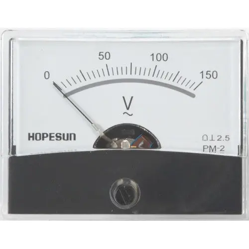 0–150V Ac Panel Meter – 2.4X1.9-Inch Analog Or Digital Voltmeter 1