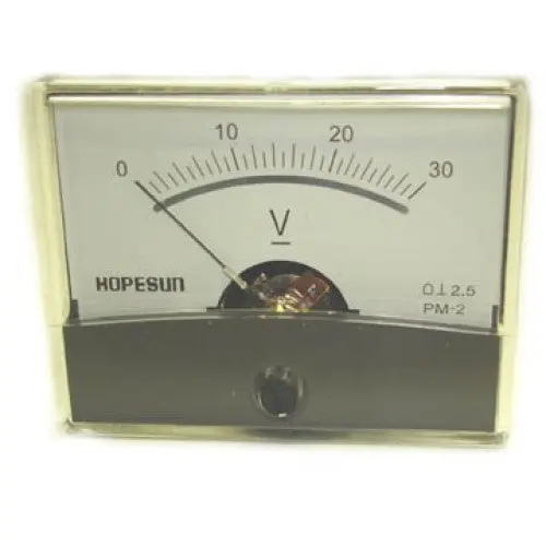 0–30V Dc Panel Meter – 2.4X1.9-Inch Digital Voltage Display 1