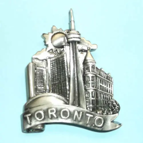 00466 — Toronto Cn Tower Refrigerator Magnet 1
