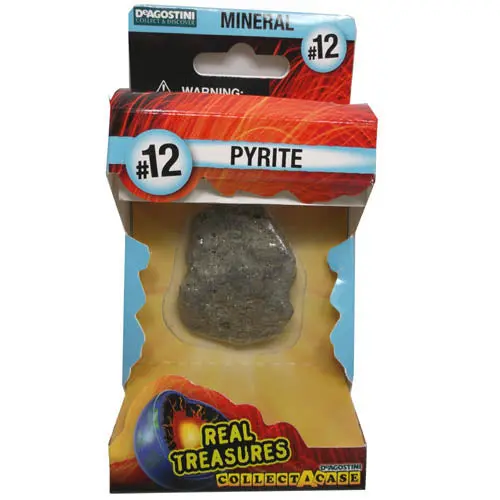 01011 Pyrite Mineral Sample – Natural Crystal Specimen #12 1