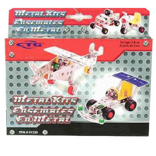 01220 Metal Model Vehicle Construction Kit – Diy Assembly Toy 1