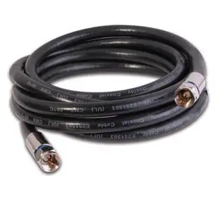 01672 - 25-Foot Rg6U Coaxial Video Cable With F-Type Male-To-Male Connectors (3 Ghz Rated) 1