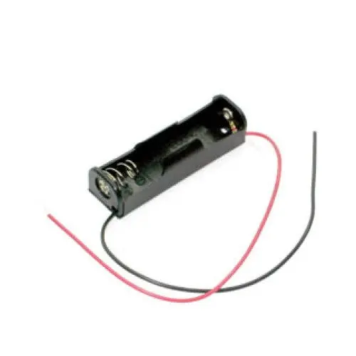 01909 Aax1 Battery Holder – Compact Black Plastic Enclosure 1