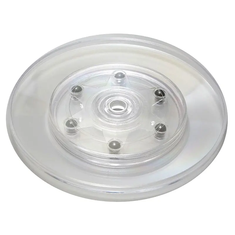 021855 Clear Acrylic Lazy Susan Turntable – 7-Inch Diameter 1