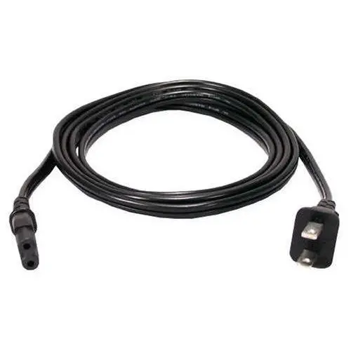02910 2-Conductor 18-Awg Cheater Cord – 6 Feet, Non-Polarized Plug & Socket 1