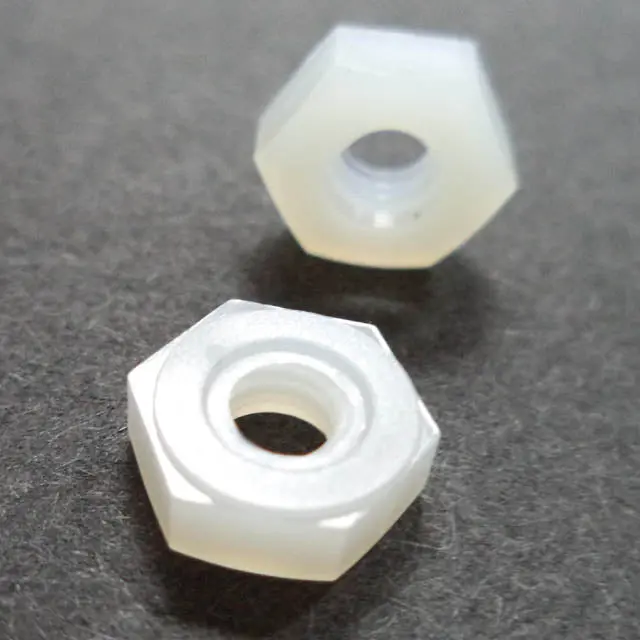 0400632Hn — 6-32 Hex Nylon Insert Lock Nut (6-Pack) 1