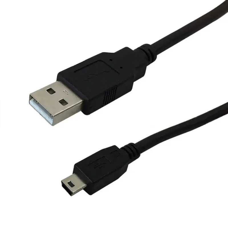 08C - 3Ft Usb-A To Mini-B Cable – Black 1