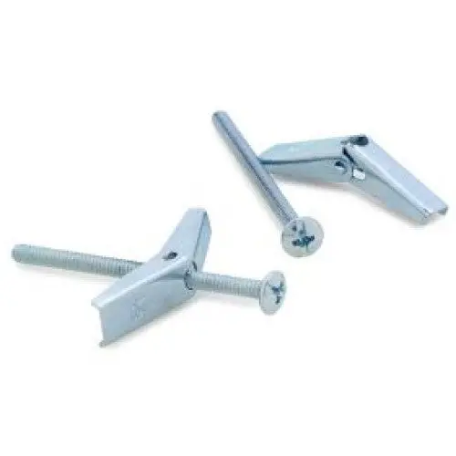 1/8 In X 2 In Toggle Bolt Kit – 3-Piece Hardware Set 1