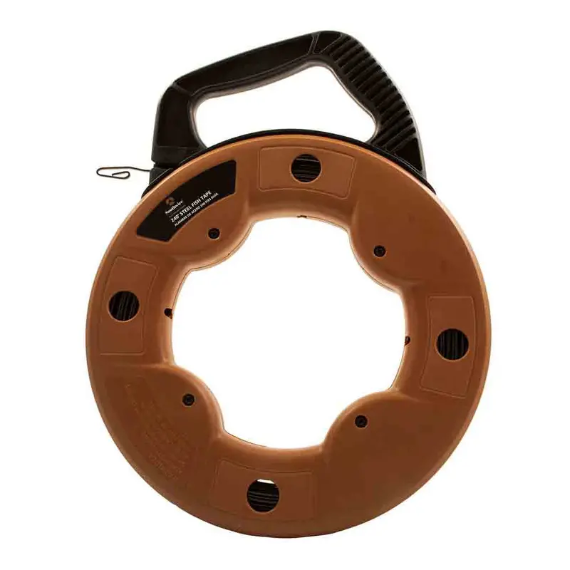 1/8-Inch Diameter, 240-Foot Steel Fish Tape With Smooth Feed 1