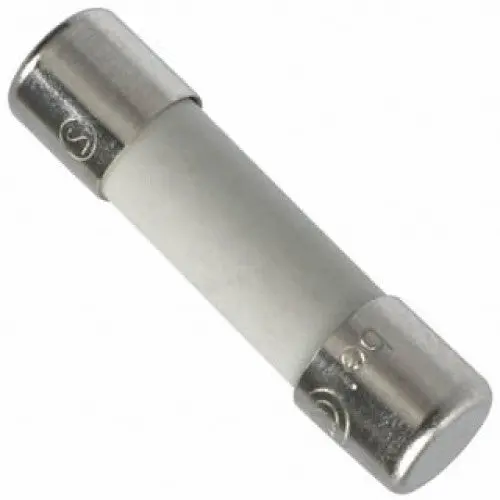 10 A, 500 Vac / 400 Vdc Ceramic Cartridge Fuse, 5 × 20 Mm, 100 A Ac / 500 A Dc Interrupt Rating, Model 0477010.Mxp 1
