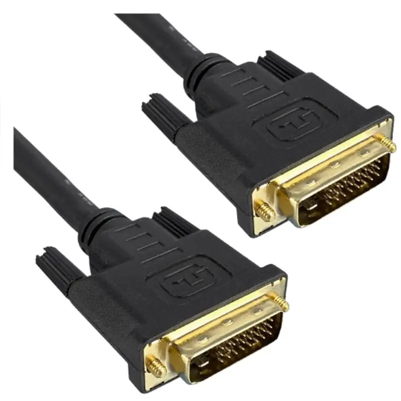 10-Foot Dual-Link Dvi-D Male-To-Male Shielded Cable – Black 1