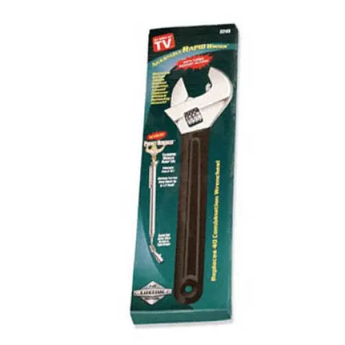 10-Inch Adjustable Wrench With Magnetic Tip – Wide Jaw Range (7/16″ To 1-1/4″) For Secure Grip 1