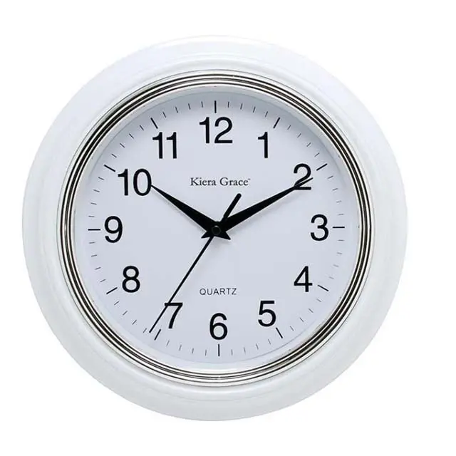 10-Inch Analog Wall Clock – Battery-Powered (Aa Not Included) 1
