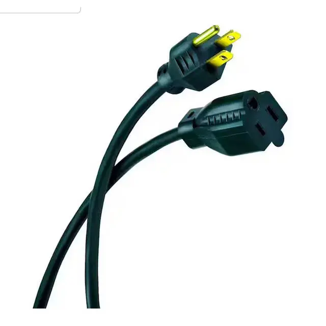 100-Foot Green Sjtw Extension Cord – 3/16 Awg, 13A, All-Weather Rated 1