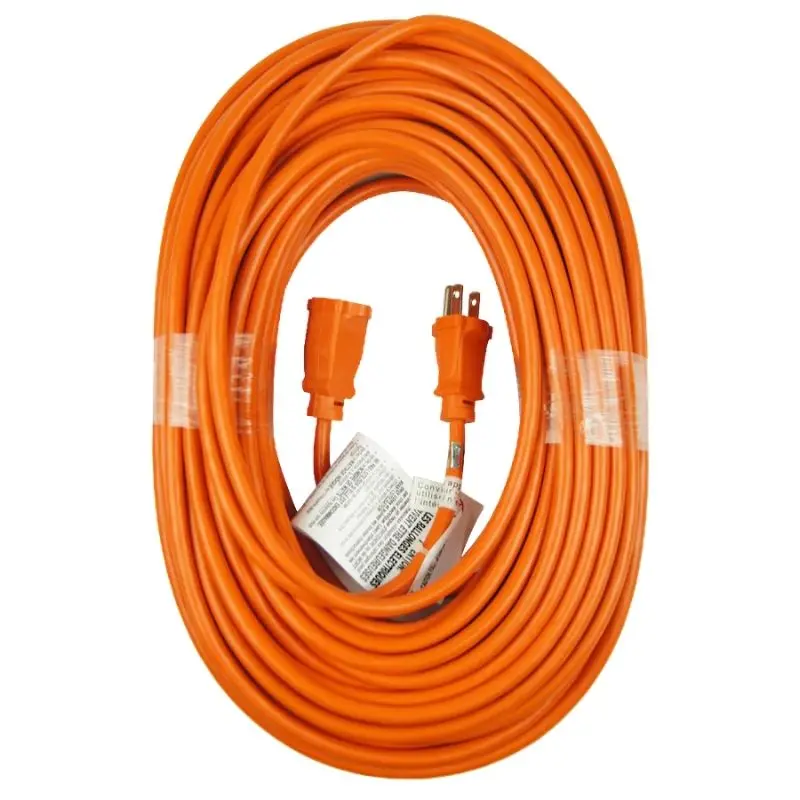 100-Foot Orange Sjtw Extension Cord – 3/16 Awg, 10A, Outdoor-Use Rated 1