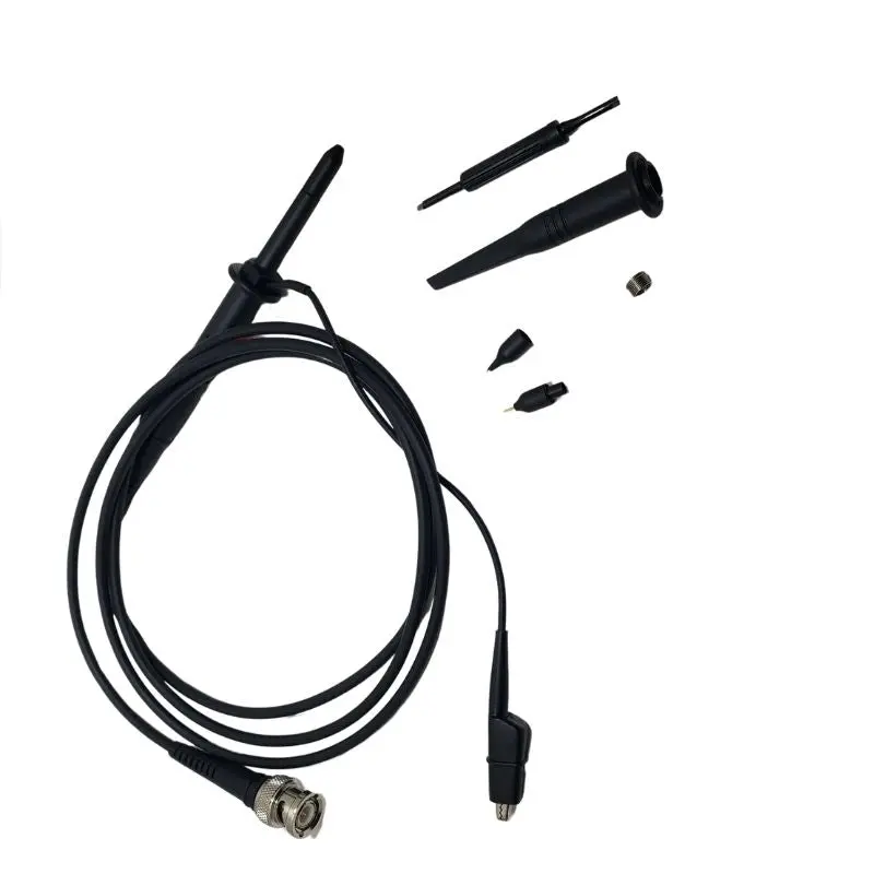 100 Mhz Oscilloscope Probe With 1×/10× Switchable Attenuation & Compensation Range (10–35 Pf) 1