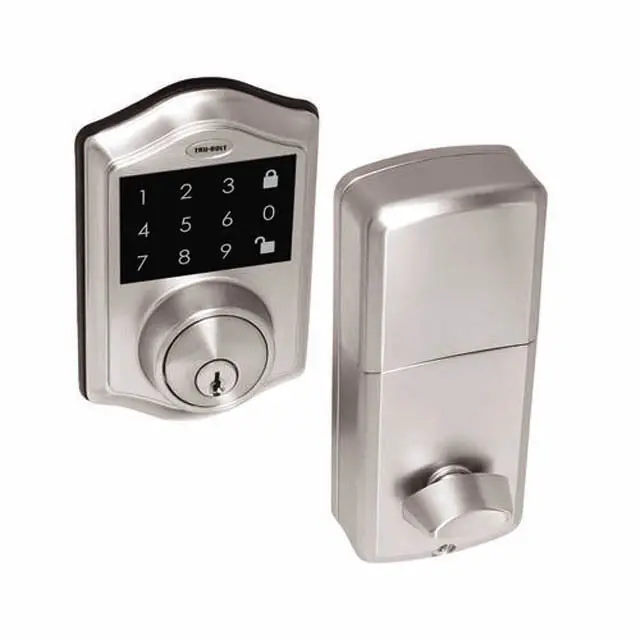 100150 Electronic Deadbolt Lock – Led-Illuminated Keypad Entry System 1