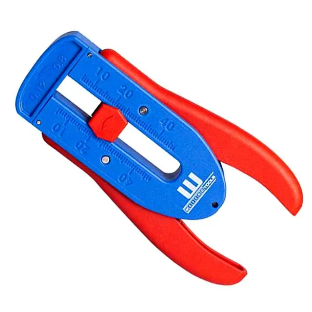 10055930 – Precision Wire Stripper For 36–20 Awg, 0.12–0.8 Mm, Adjustable Length (5–45 Mm) 1