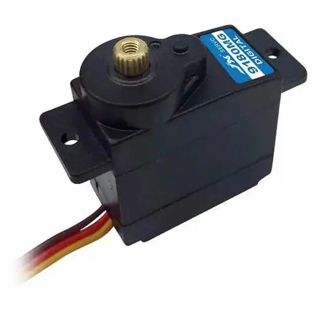1028941 Standard Servo Motor – 4.8–6V, 180° Rotation, 2Kg·Cm Torque, 0.12S Speed, Compact 12G Size 1