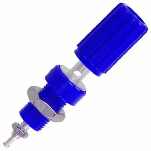 10314-Blue Single-Pole Blue Binding Post – Solid Terminal 1