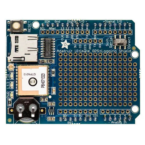 1048-Adf Gps Logger Shield Kit – 10 Hz Updates, 66-Channel Receiver 1