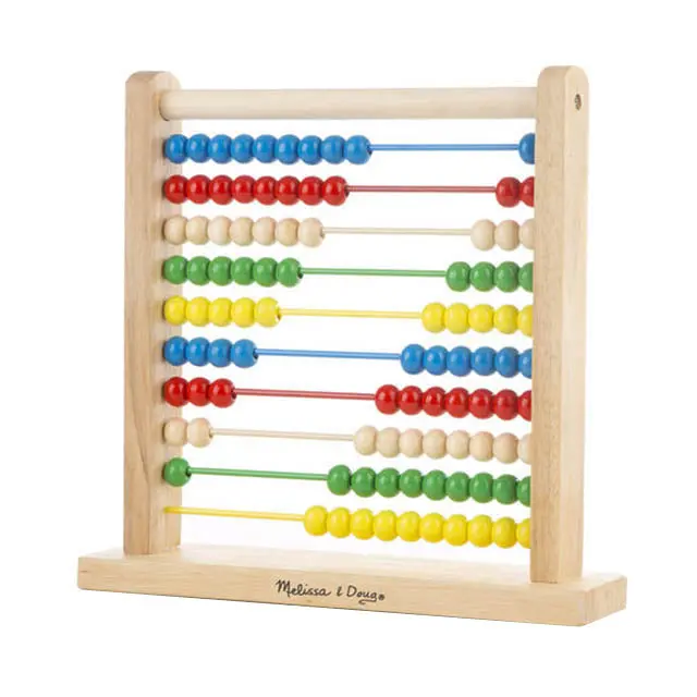 10493 Solid Wood Abacus – Assembled Dimensions: 11.9 X 12 X 3 Inches 1
