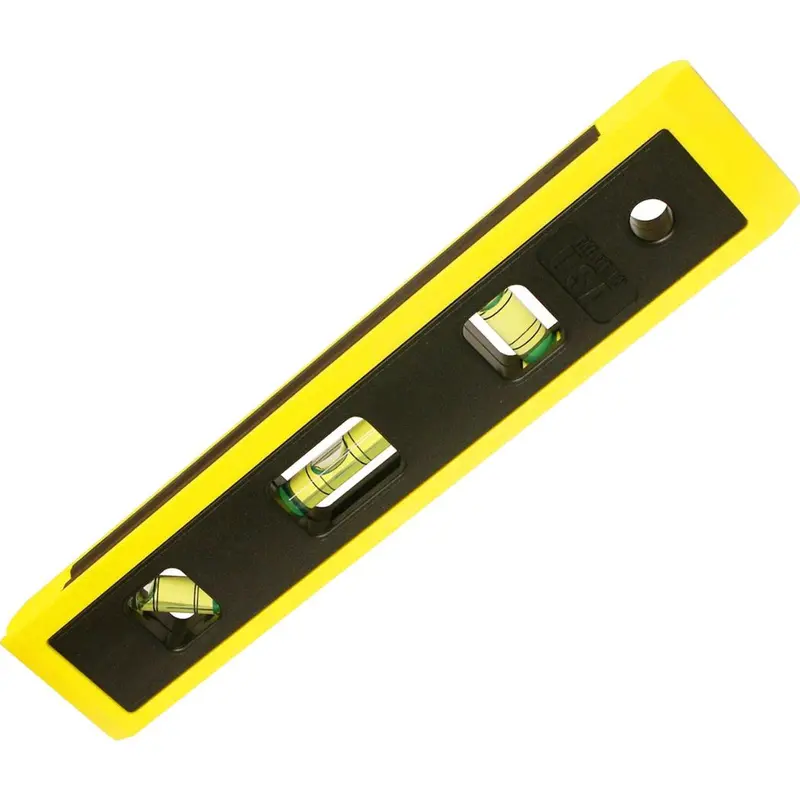10792 Magnetic Torpedo Level – 9-Inch, 3-Vial Deluxe Plastic Design 1
