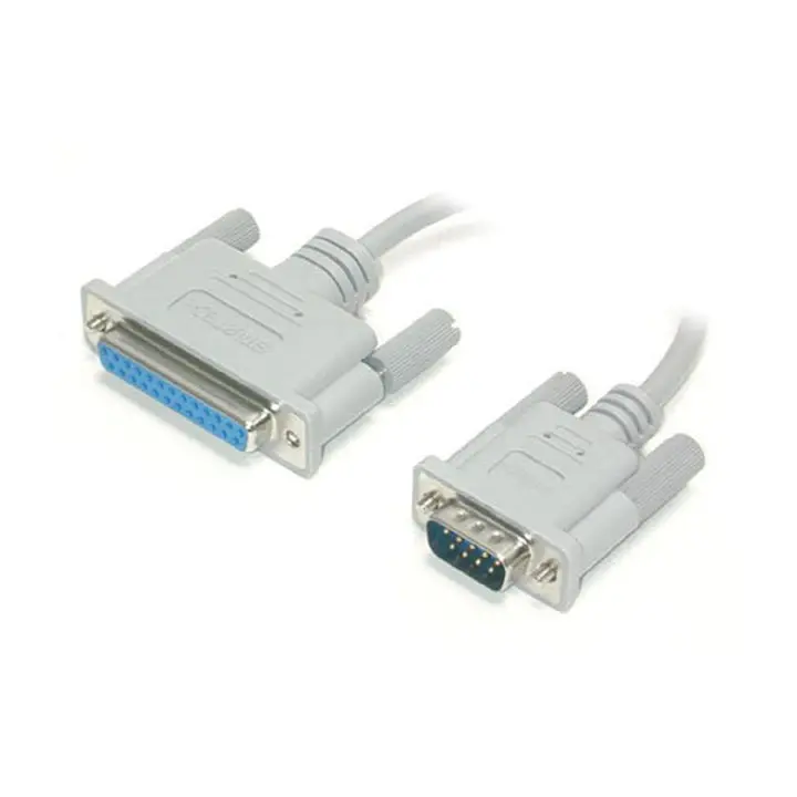 10Ft Db9 Male To 25-Pin Female At Modem Cable 1
