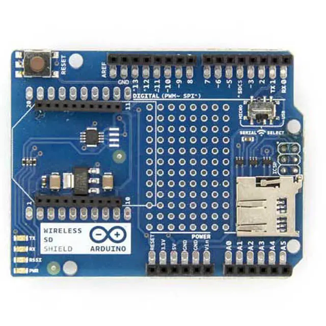 110047 Wireless Sd Card Shield For Arduino With Rf Capability 1