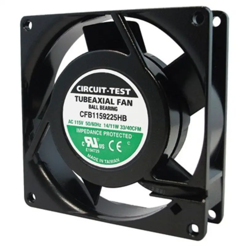 115V Ac Cooling Fan – 92×25Mm, 40 Cfm, 3000 Rpm, 11W, With Mounting Tabs 1