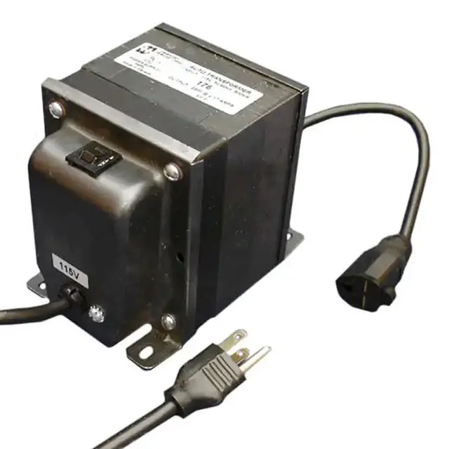 115V To 230V Step-Up Transformer, 200W Output, Compact Design 1