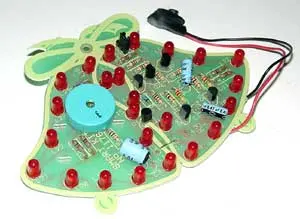 1176 – Musical Christmas Bell Ornament, Integrated Leds & Holiday Tunes 1
