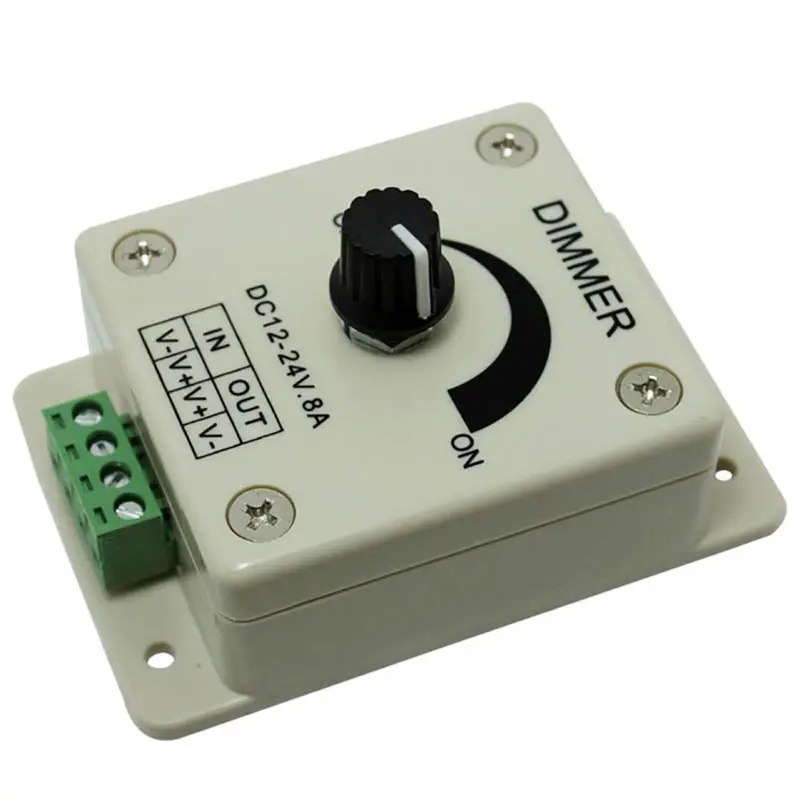 12–24V Dc Led Dimmer – Single-Channel, 8A Output 1