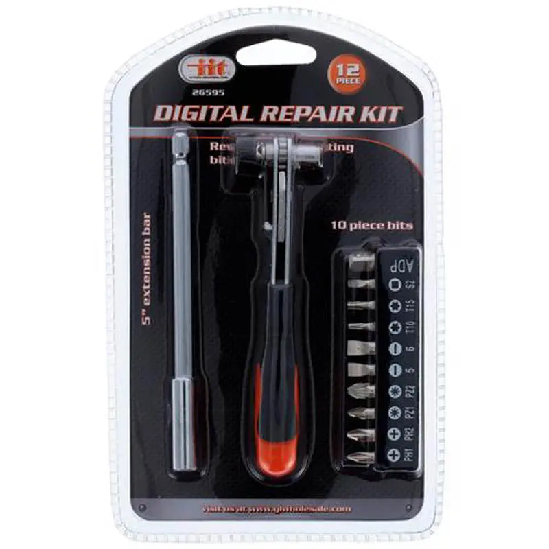 12-In-1 Multi-Bit Screwdriver Set — Compact Precision Tool 1
