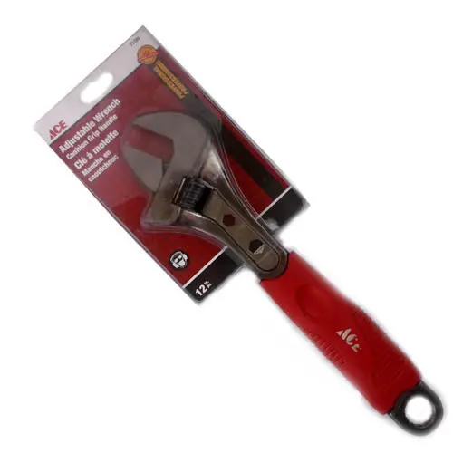 12-Inch Adjustable Wrench – Max Jaw Opening 1.5 Inches, Cushion-Grip Handle, 71320 1