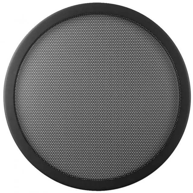 12-Inch Black Metal Mesh Speaker Grill – Lightweight, Acoustically Transparent Design 1