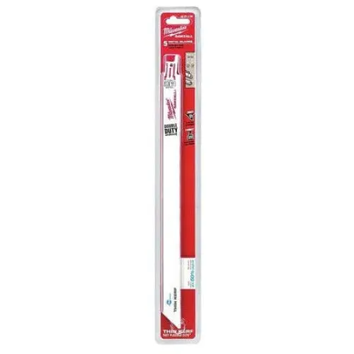 12-Inch Hacksaw – Ice-Hardened Blades, 18 Tpi, Metal-Cut Optimized (5 Per Pack) 1