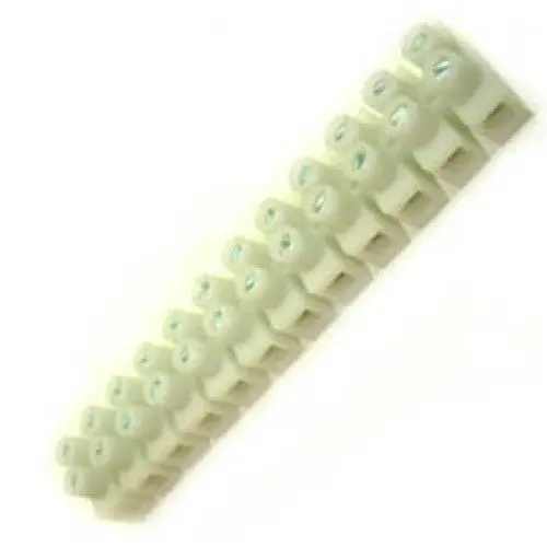 12-Position Flexible Dual-Row Terminal Block – 8Mm Pitch, 10A/300V, 22–12 Awg (5 Per Pack) 1