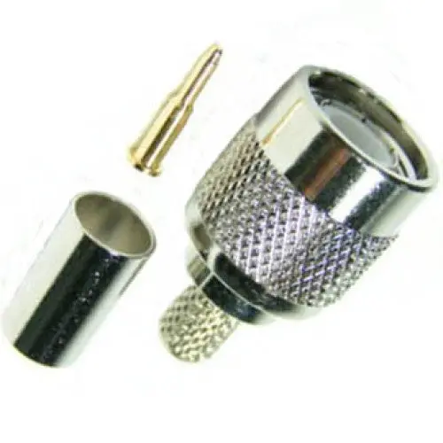 122108 Tnc Crimp Plug Connector – Designed For Rg58 Coaxial Cable 1