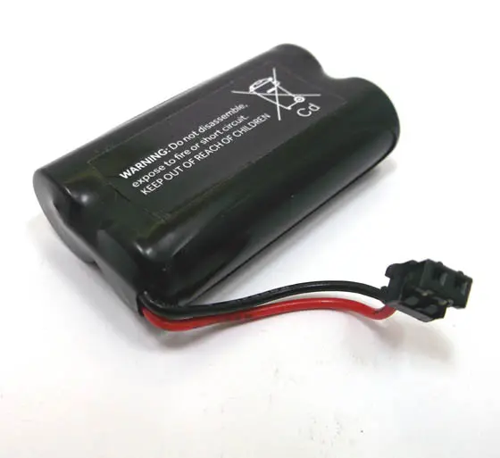 1230-2318 — Rechargeable Ni-Cd Aa Battery Pack: 2.4 V, 700 Mah, Mitsumi Connector 1