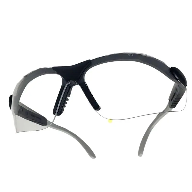 12672014 – Ansi-Z87.1 Certified Clear-Lens Safety Glasses With Grey Frame 1