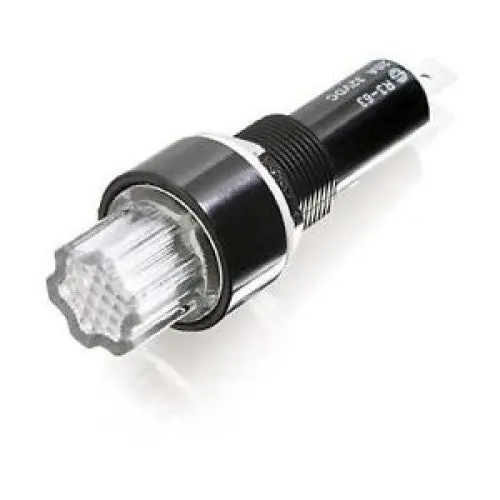 1270-0016 – Screw-On 6.3×32Mm Fuse Holder With Indicator Light, Rated 20A / 32Vdc 1