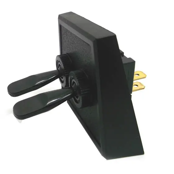 1275-0702 1P1T Toggle Switch – 20A, On/Off, 12Vdc, Panel-Mounted (2-Pack) 1