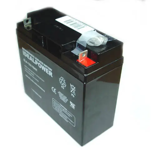 12V 18Ah Sealed Lead-Acid Battery — Dimensions: 7.08" × 3.03" × 6.53" (L×W×H) 1