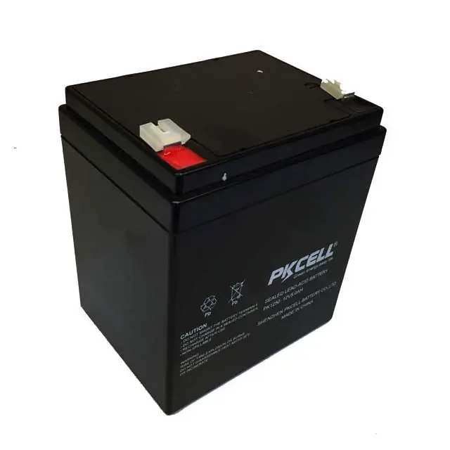 12V 5Ah Maintenance-Free Lead-Acid Battery – Small Form Factor, 0.187-Quart Capacity 1