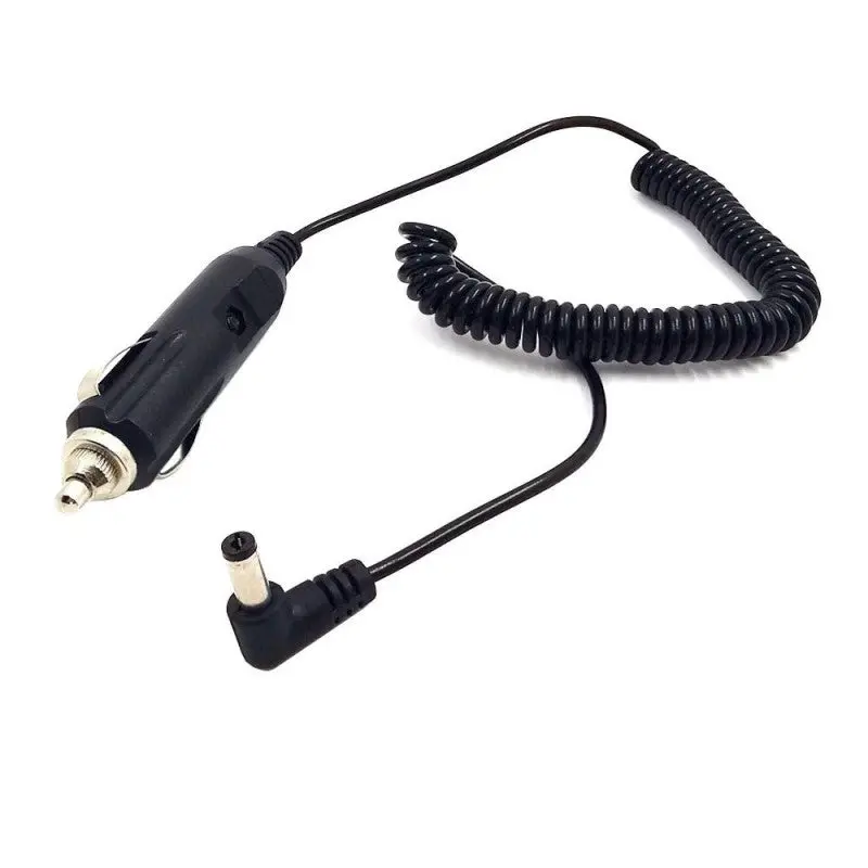 12V Dc Cigarette Lighter Plug With 1.3 Mm Barrel Connector And 4 Ft Coiled Cord 1
