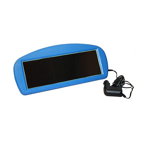 12V Solar Battery Charger – 125 Ma Output With Cigarette Lighter Plug 1