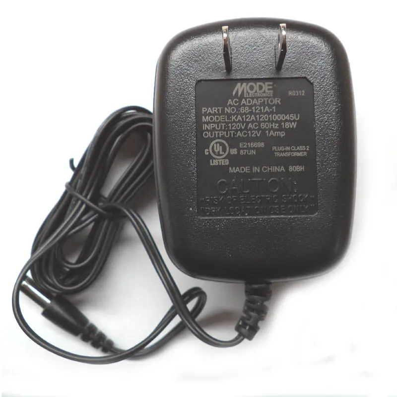12Vac 1A Power Supply Unit With 2.1Mm Plug-In Connector 1