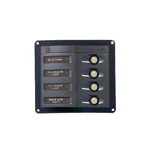 12Vdc Panel-Mount Alarm – 4-Watt Audible Alert Module 1