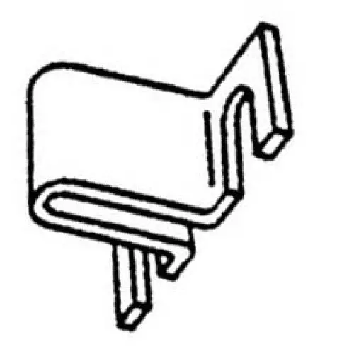 13-1555 – Barrier Terminal Block Jumper, Slip-On Type (4-Pack) 1